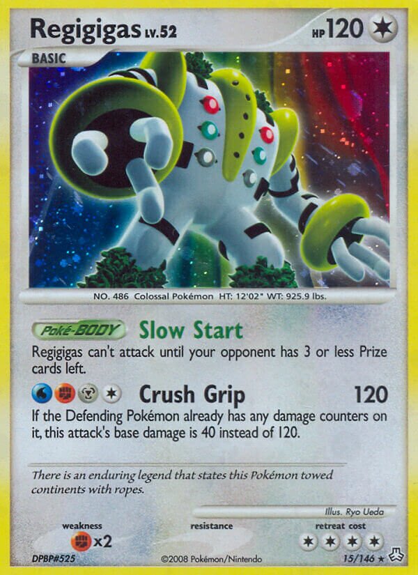 Regigigas - 15/146 - Rare Holo (Inglés Foil LP)