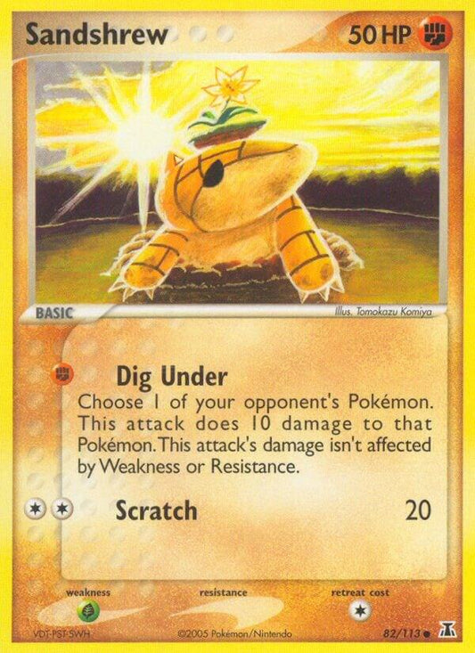 Sandshrew - 82/113 - Common (Inglés NM)