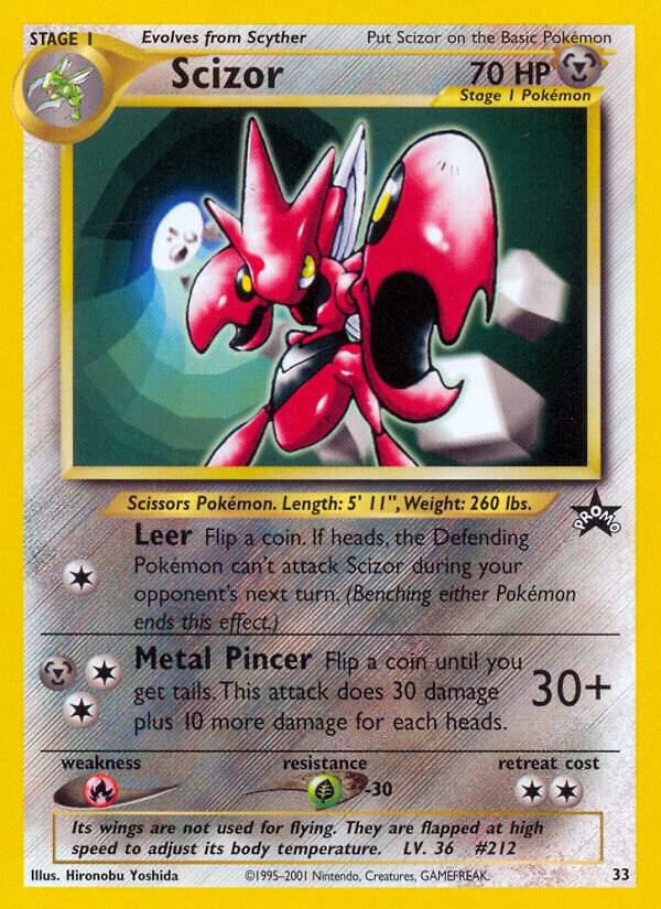 Scizor - 33 - Promo (Inglés NM)