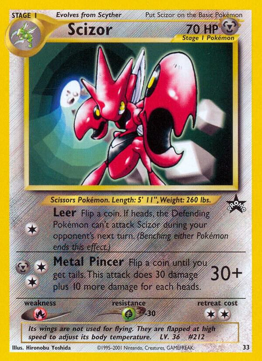 Scizor - 33 - Promo (Inglés NM)