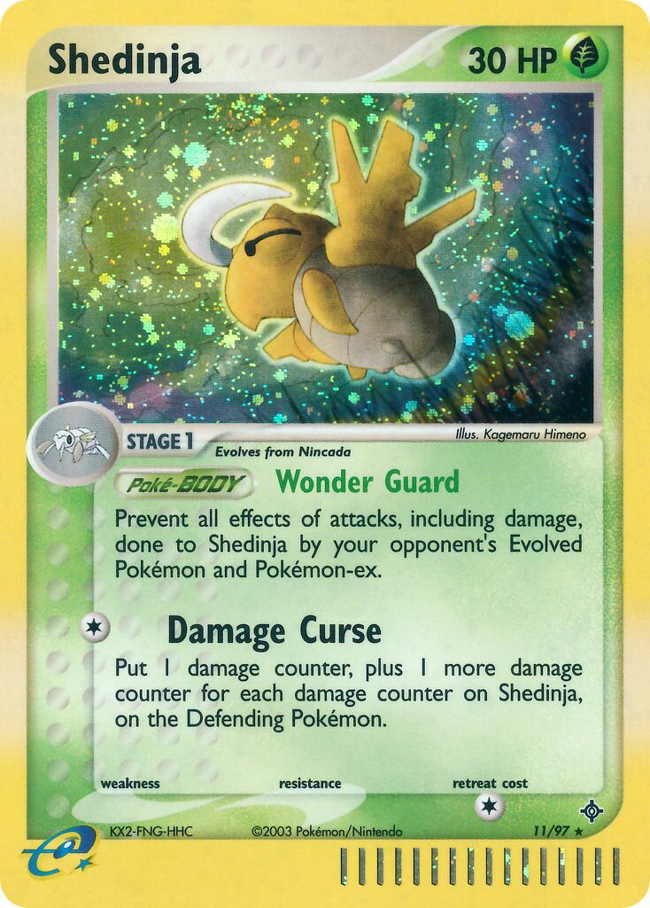 Shedinja - 11/97 - Rare Holo (Inglés Foil LP)