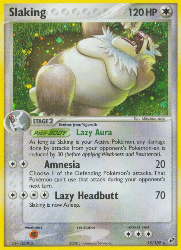 Slaking - 15/107 - Rare Holo (Inglés Reverse Holo LP)