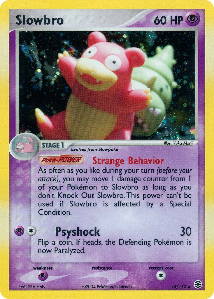 Slowbro - 14/112 - Rare Holo (Inglés Foil LP)