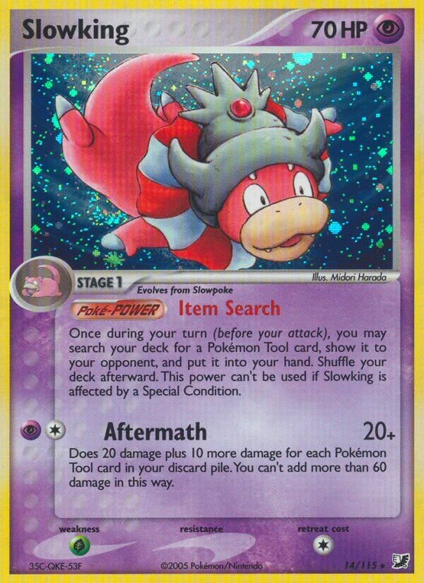 Slowking - 14/115 - Rare Holo (Inglés Foil MP)