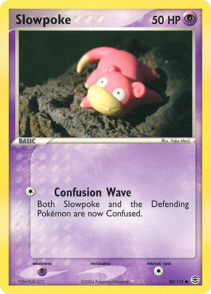 Slowpoke - 80/112 - Common (Inglés MP)