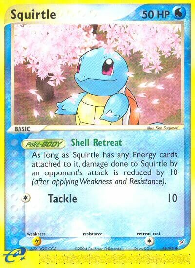 Squirtle - 46/95 - Common (Inglés Reverse Holo LP)