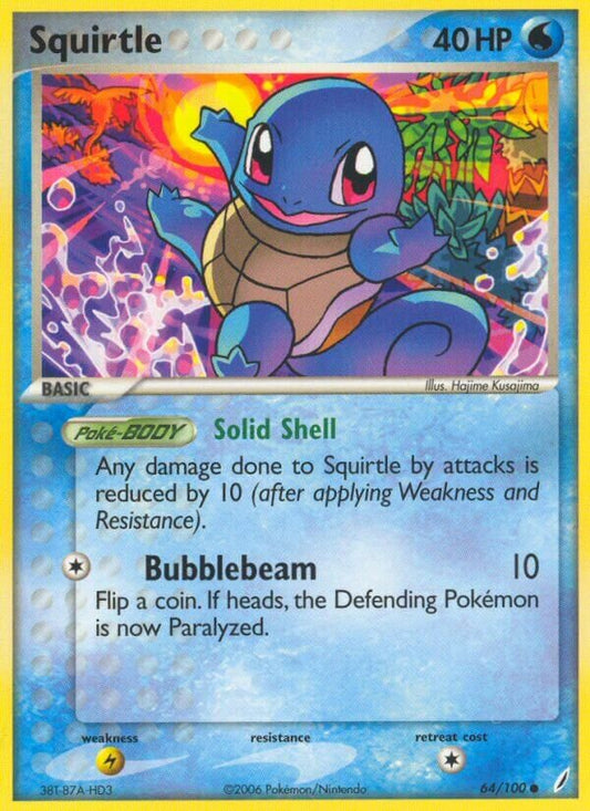 Squirtle - 64/100 - Common (Inglés LP)