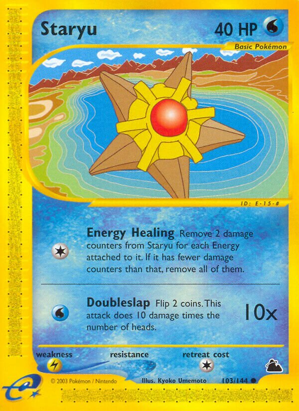 Staryu - 103/144 - Common (Inglés MP)