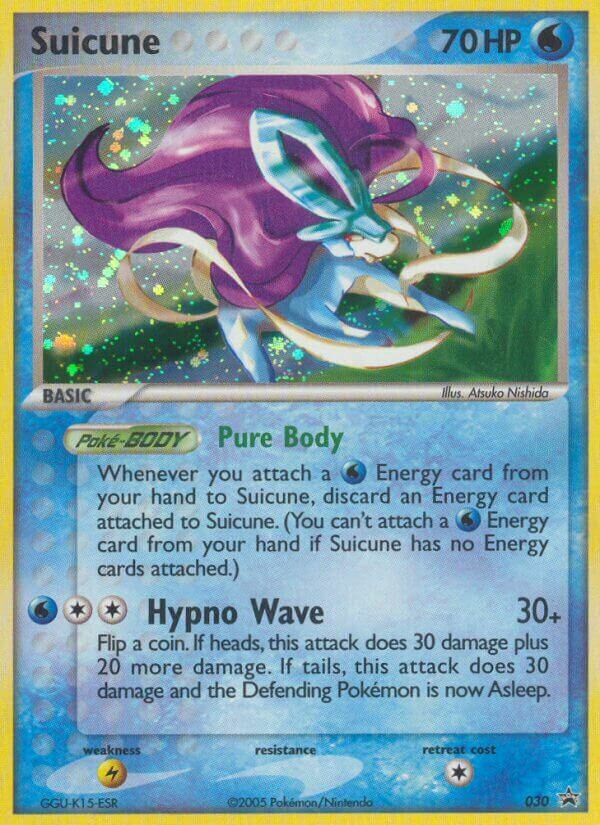Suicune - 030 - Promo (Inglés Foil DMG)
