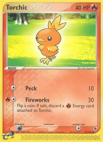 Torchic - 73/109 - Common (Inglés NM)