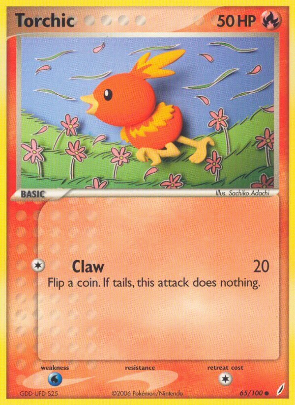 Torchic - 65/100 - Common (Inglés DMG)