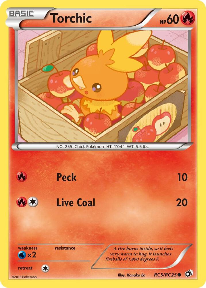 Torchic - RC5/RC25 - Common (Inglés Foil NM)