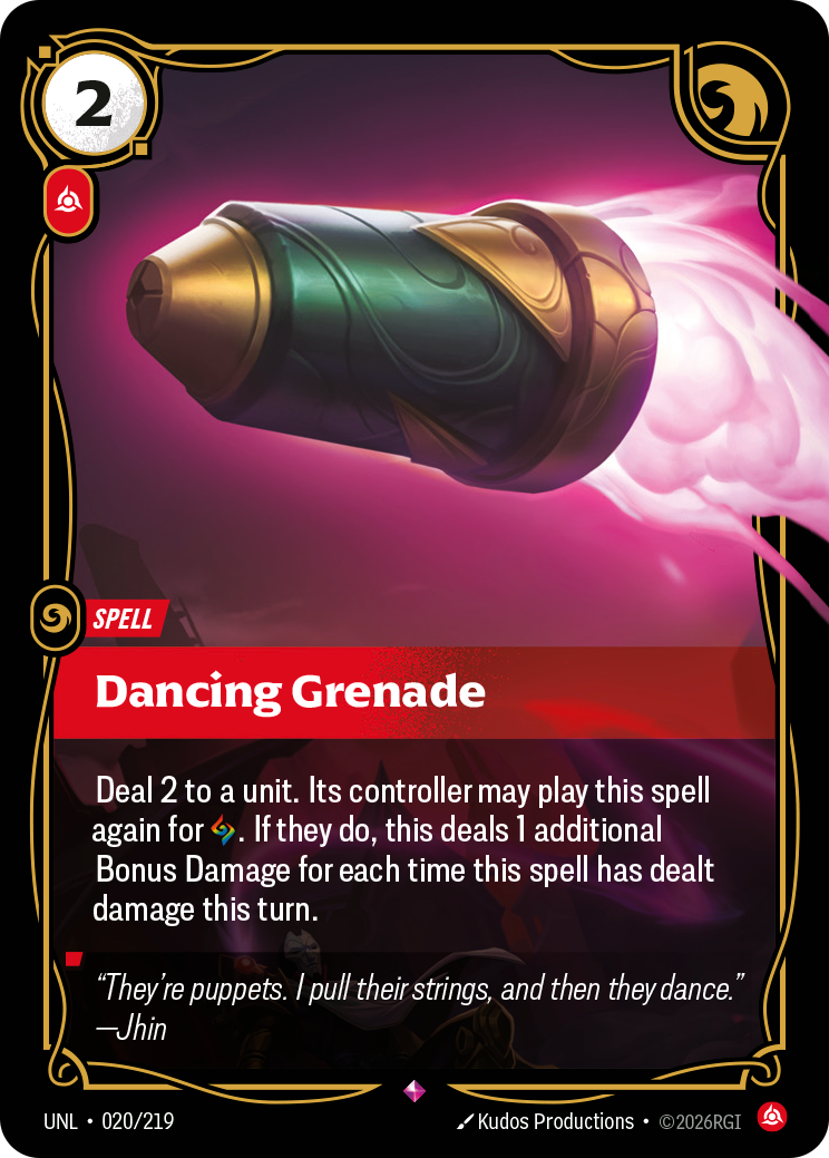 Dancing Grenade - 020/219