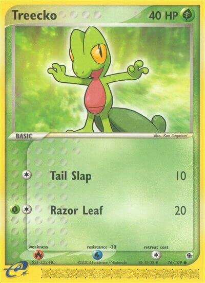 Treecko - 76/109 - Common (Inglés LP)