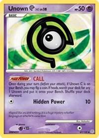 Unown C - 67/130 - Uncommon (Inglés Reverse Holo NM)