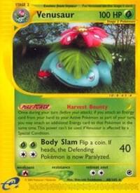 Venusaur - 68/165 - Rare (Inglés Reverse Holo DMG)
