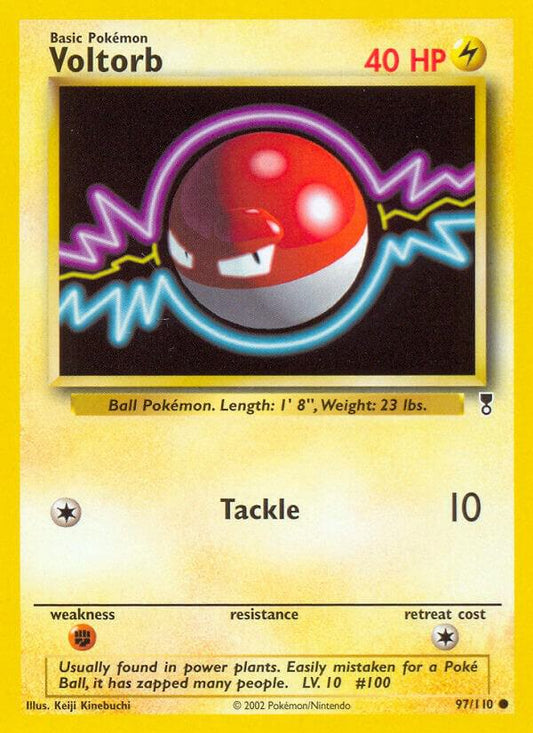 Voltorb - 097/110 - Common (Inglés Reverse Holo MP)