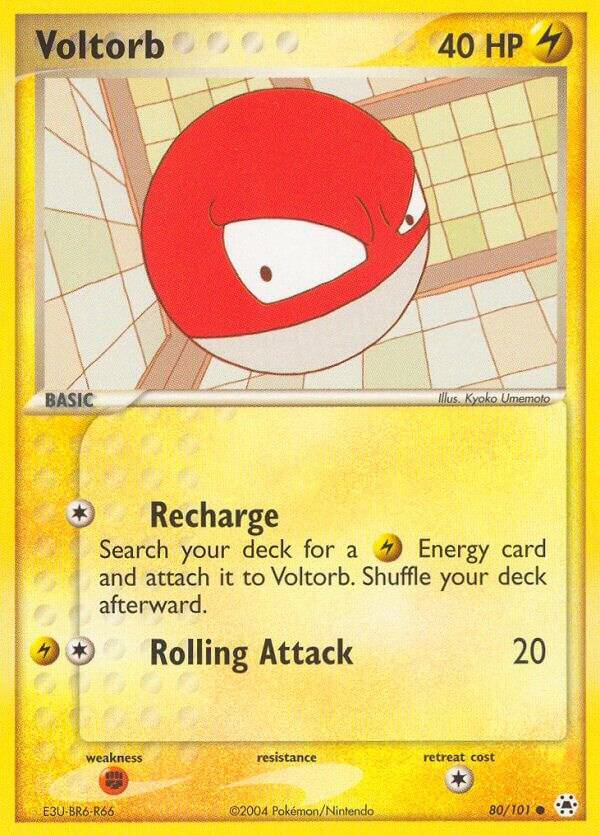 Voltorb - 80/101 - Common (Inglés NM)