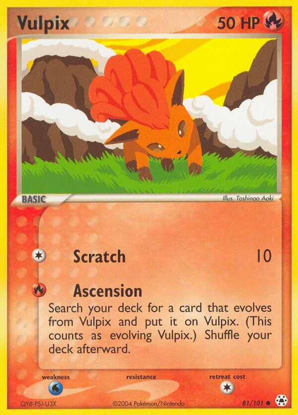 Vulpix - 81/101 - Common (Inglés HP)