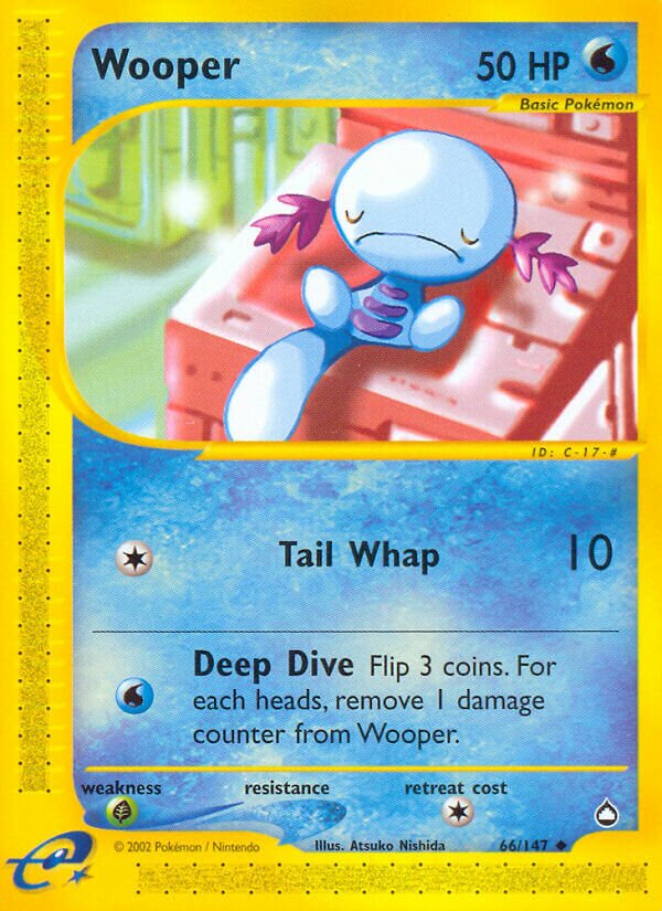 Wooper - 66/147 - Uncommon (Inglés Reverse Holo LP)