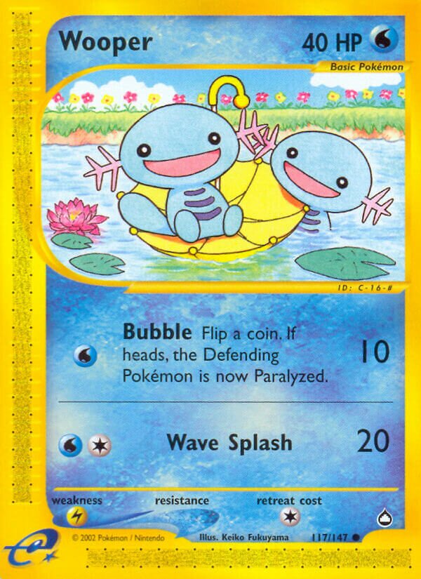 Wooper - 117/147 - Common (Inglés LP)