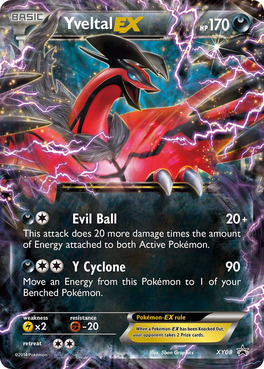Yveltal-EX - XY08 - Promo (Inglés Foil MP)