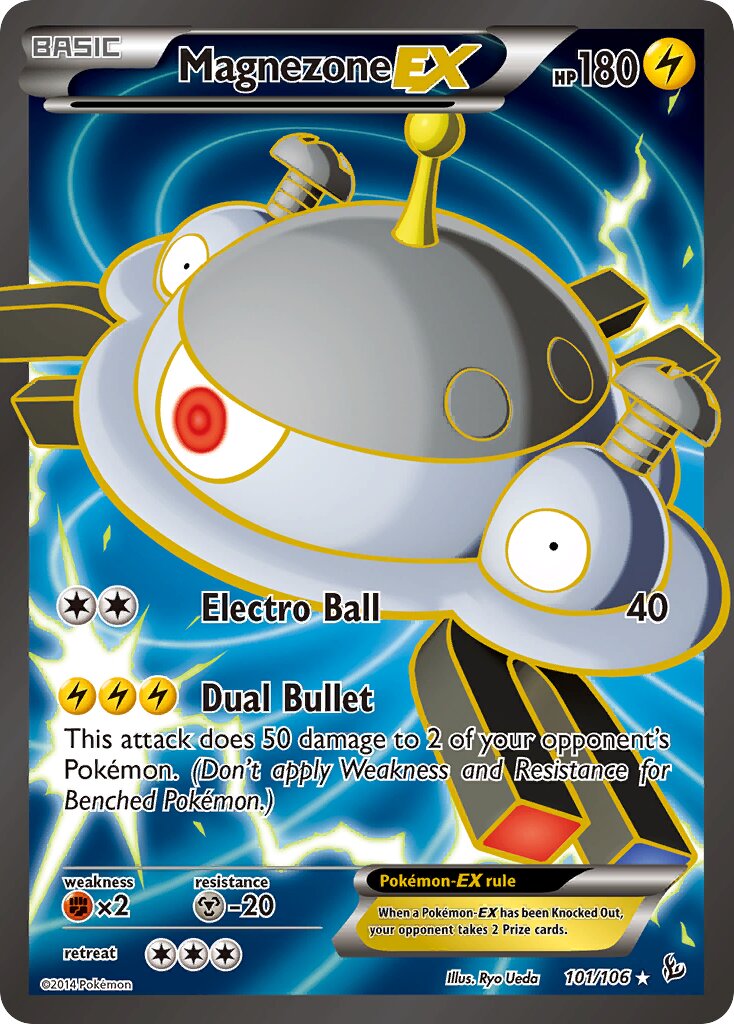 Magnezone-EX - 101/106 - Rare Ultra (Inglés Foil MP)
