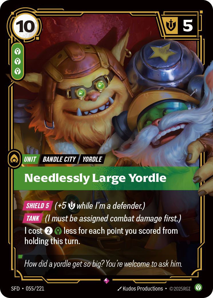 Needlessly Large Yordle - SFD-055/221