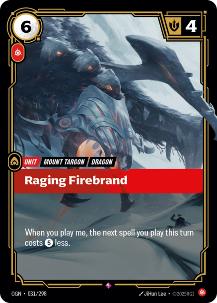 RAGING FIREBRAND - OGN-031/298