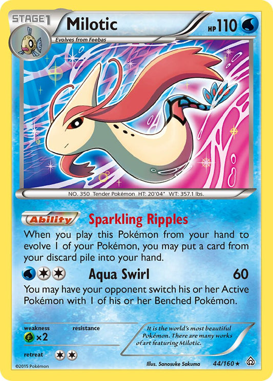 Milotic - 44/160 - Rare Holo (Español Foil LP)