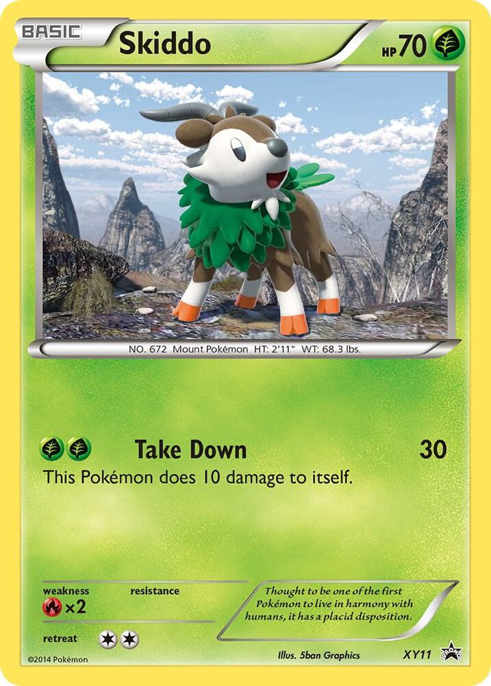 Skiddo - XY11 - Promo (Inglés Foil LP)