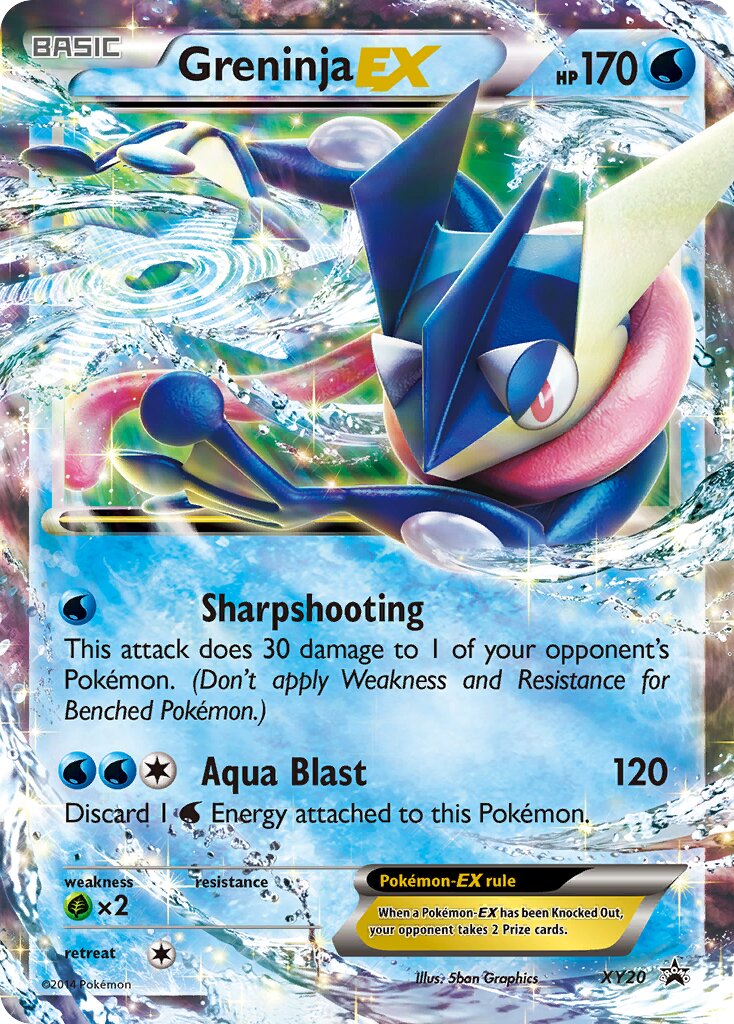 Greninja-EX - XY20 - Promo (Inglés Foil LP)