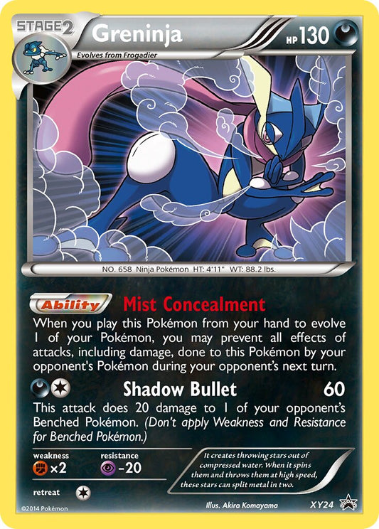 Greninja - XY24 - Promo (Inglés Foil LP)
