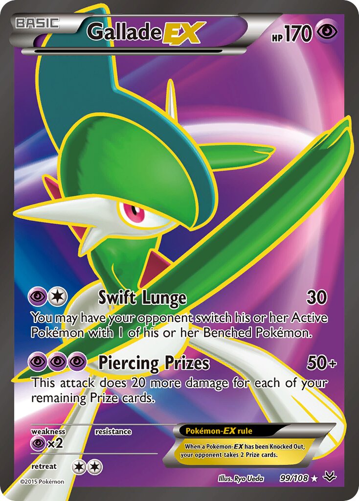 Gallade-EX - 99/108 - Rare Ultra (Inglés Foil LP)