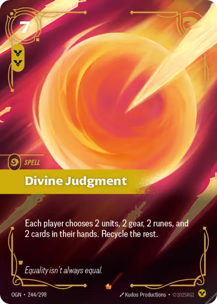 DIVINE JUDGMENT - OGN-244/298