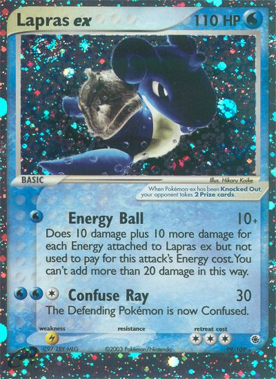 Lapras ex - 99/109 - Ultra-Rare - LP