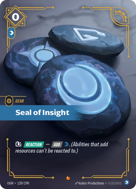 SEAL OF INSIGHT - OGN-120/298