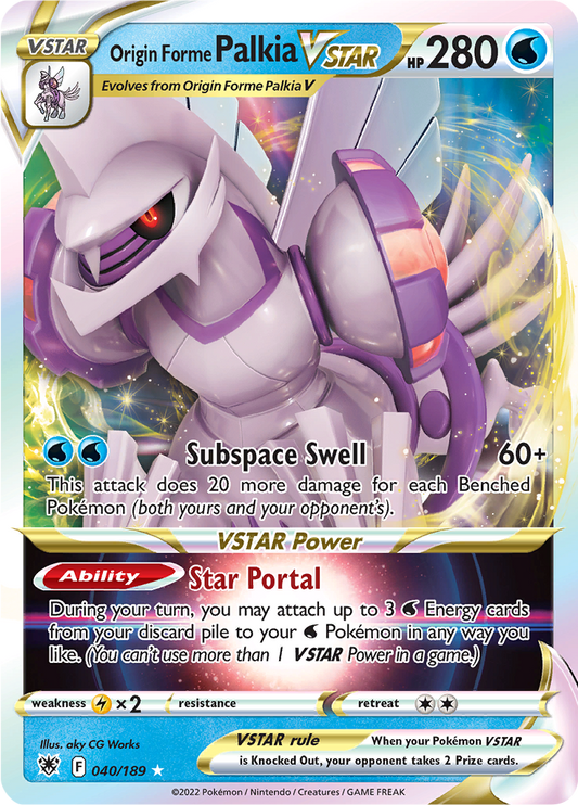Origin Forme Palkia VSTAR - 040/189 - Ultra Rare