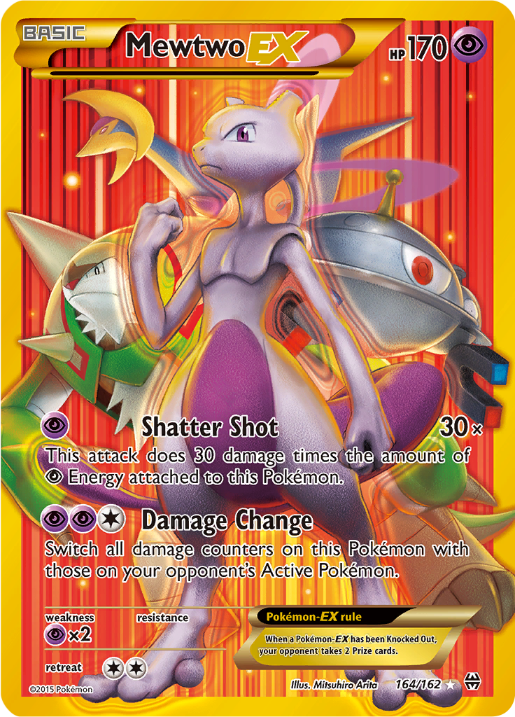 Mewtwo EX - 164/162 - Secret Rare (copia) Lp