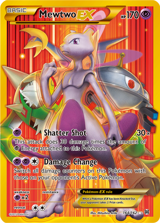 Mewtwo EX - 164/162 - Secret Rare (copia) Lp