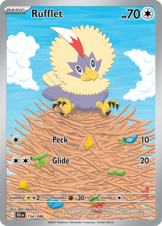 Rufflet - 154/086 - Illustration Rare