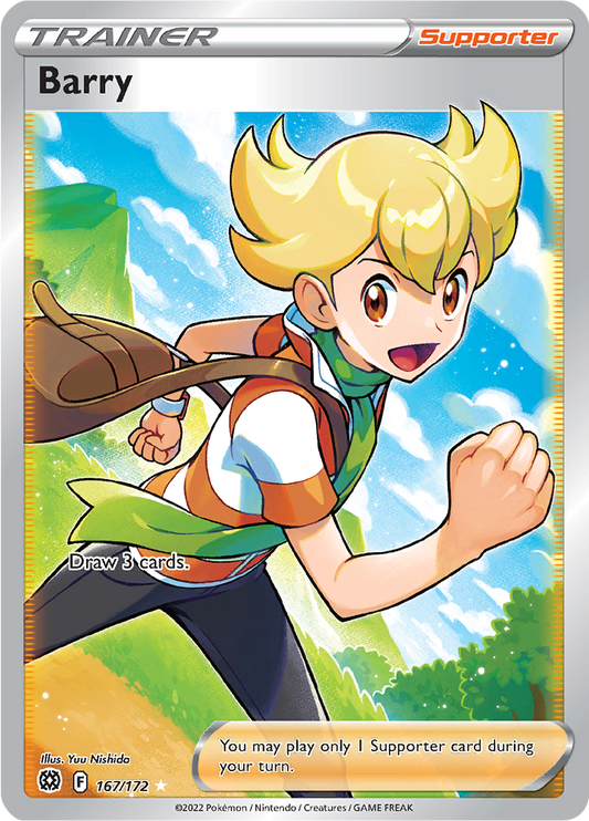 Barry - 167/172 - Full Art Ultra Rare