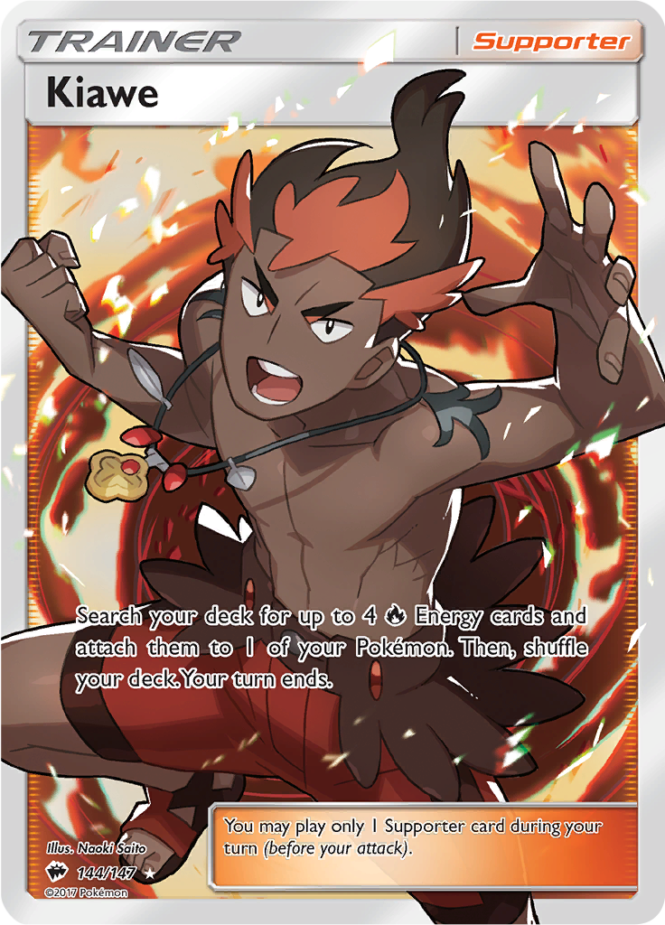 Kiawe - 144/147 - Full Art Ultra Rare