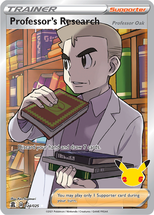 Professor's Research - 24/25 - Full Art Ultra Rare