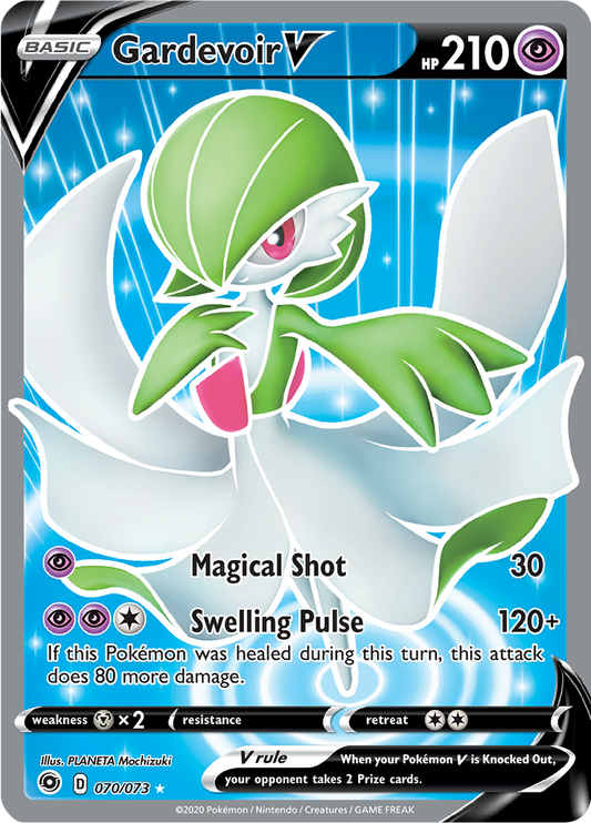 Gardevoir V - 070/073 - Full Art Ultra Rare