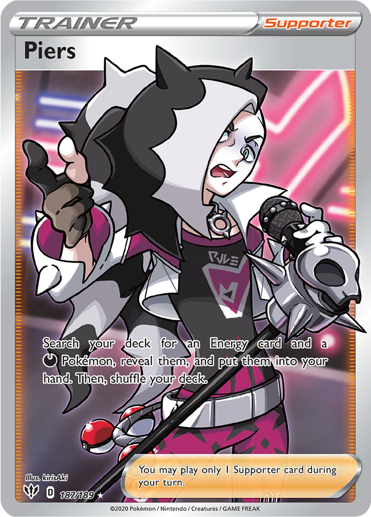 Piers - 187/189 - Full Art Ultra Rare