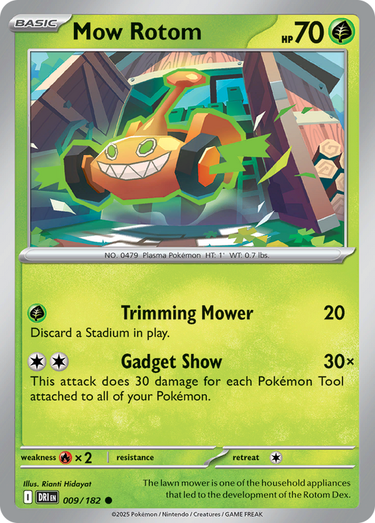Mow Rotom - 009/182 - Common (Español)