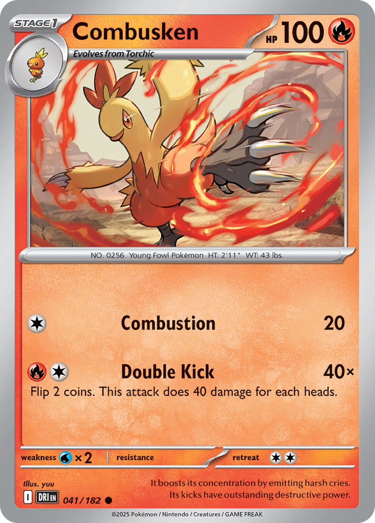 Combusken - 041/182 - Common (Español)