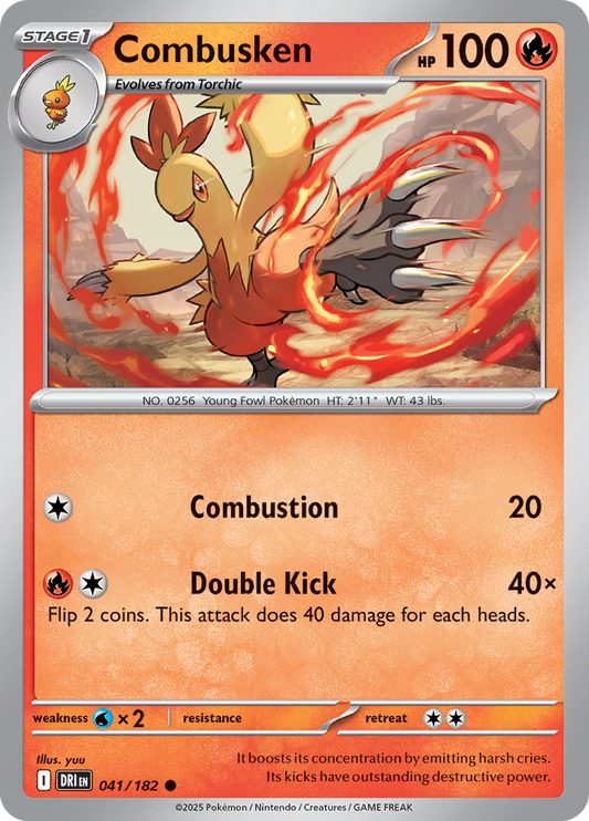 Combusken - 041/182 - Common (Español)