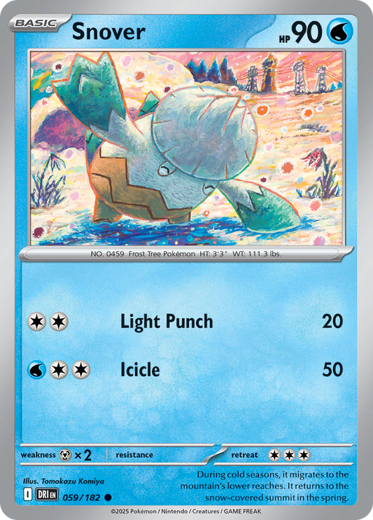 Snover - 059/182 - Common (Español)